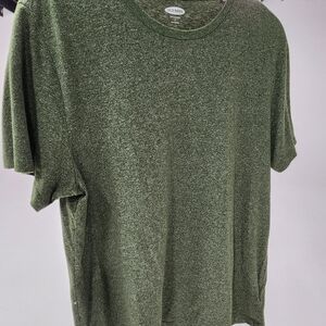 Old Navy Heathered Green Men's Tee